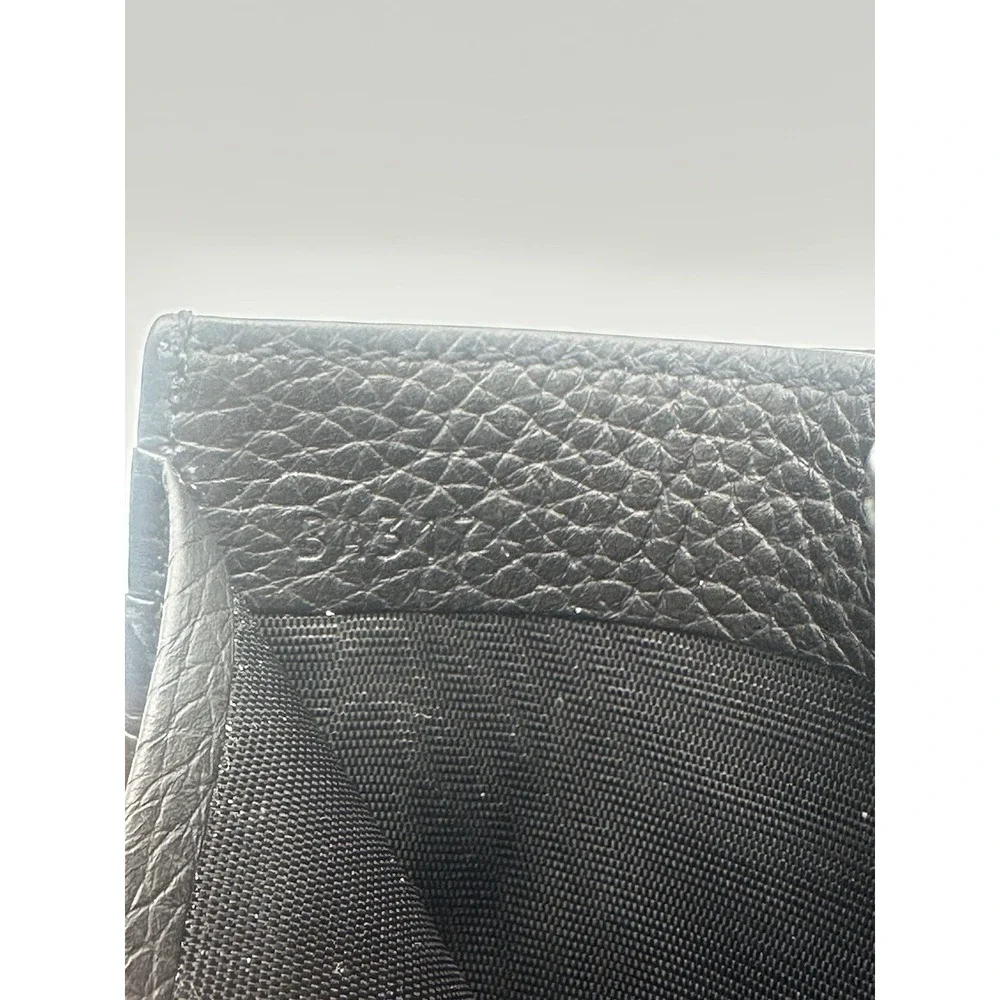 Montblanc Meisterstuck Men's Grain Leather Wallet - Black 6CC